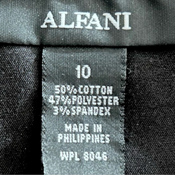 Alafani Black Pencil Skirt size 10 - Picture 3 of 8